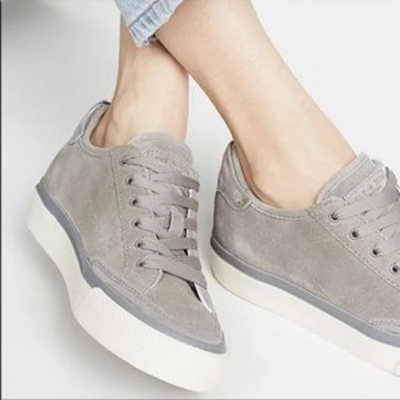 Womens rag&bone Standard Issue Laceup Suede Sneaker in CMNTO sz 9.5 - Picture 7 of 10